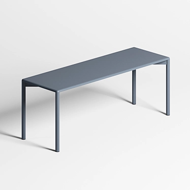 NRA Bench - Deluxe Outdoor Seating 3D model image 1 