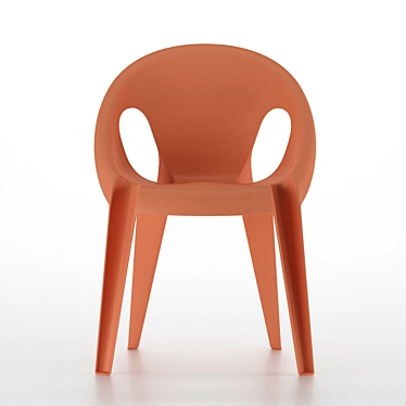 EcoStack Armchair: Recycled, Outdoor 3D model image 1 