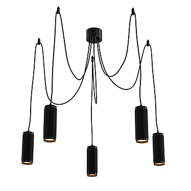 Modern KINESCOPE Pendant Light 3D model image 1 