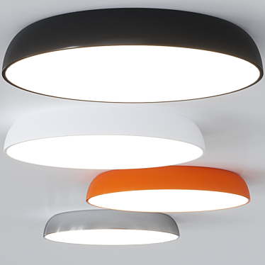 MEGA LED Ceiling Lamp by Faro Barcelona 3D model image 1 