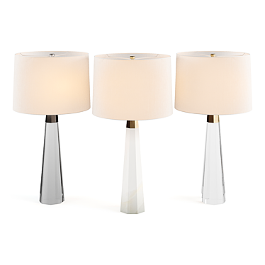 Sleek & Elegant Olsen Table Lamp 3D model image 1 