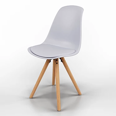 Modern Lars Chair 3D model image 1 