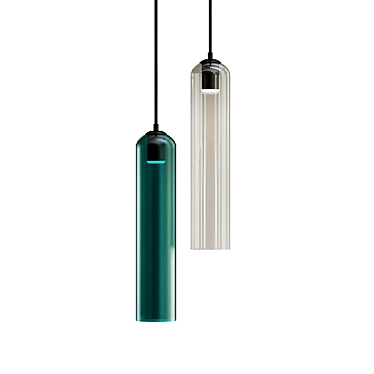 Sleek Pendant Light - Float 3D model image 1 