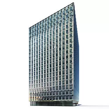 Sleek Office Building 3D model image 1 