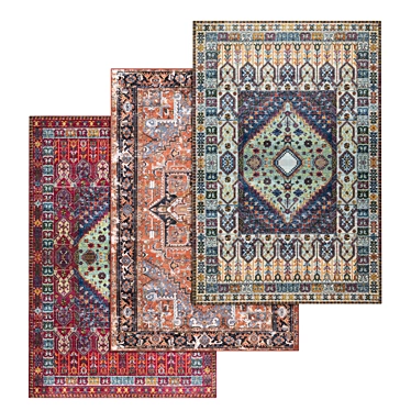 Versatile High-Quality Carpet Set 3D model image 1 