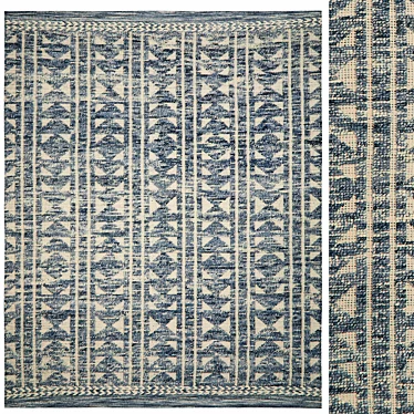 Valmere Hand-woven Rug 3D model image 1 