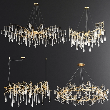 Serip Exclusive Chandelier Collection 3D model image 1 