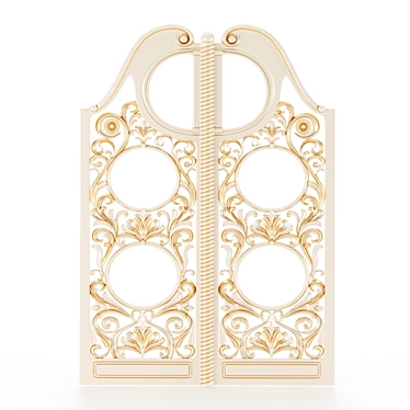 Timeless Elegance: Classic Door 3D model image 1 