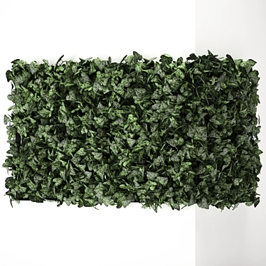 Corner Green Wall: Exotic Vertical Gardening 3D model image 1 