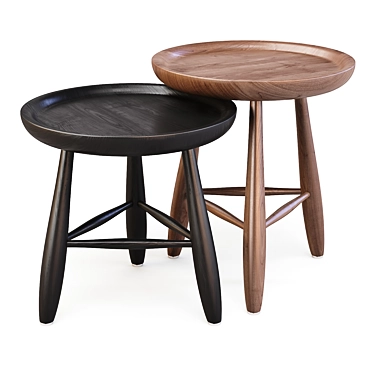 Eichholtz Ramirez: Exotic Side Tables 3D model image 1 