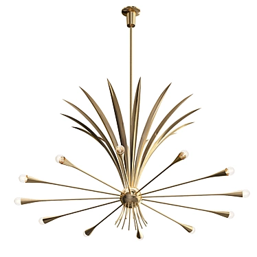 Exquisite Lelli Chandelier 3D model image 1 