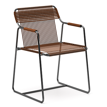 Elegant Harmony Chair 3D model image 1 