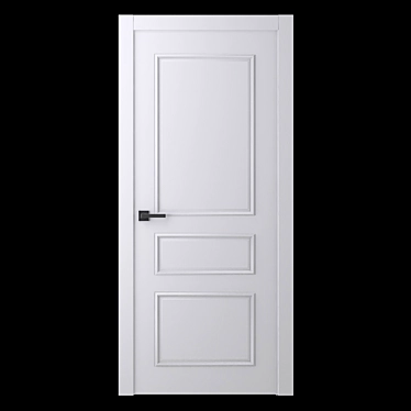 Belwooddoors Lamira 3: Elegant Interior Door 3D model image 1 