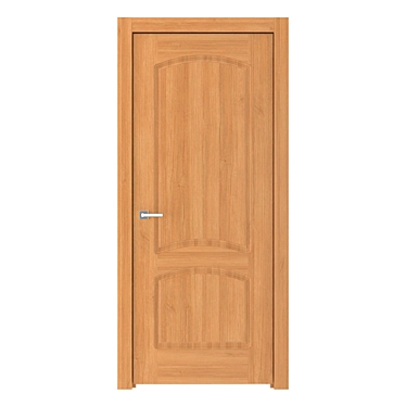 Elegant Napoleon Interior Door 3D model image 1 