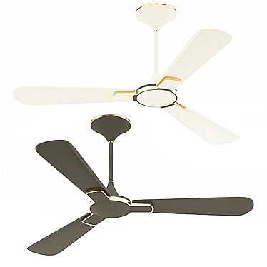 Havells Enticer: Luxury Ceiling Fan 3D model image 1 