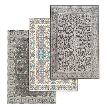 Title: Versatile High-Quality Carpets Set 3D model image 1 