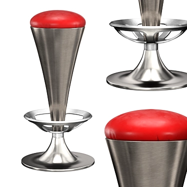 Elegant Dream Stool - Stylish and Versatile 3D model image 1 