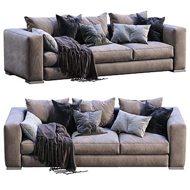 Modern Sofa Design: Jesse's Arthur 3D model image 1 