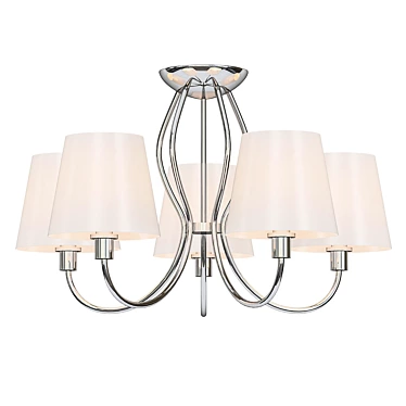 Elegant Omnilux Pontinia Ceiling Chandelier 3D model image 1 