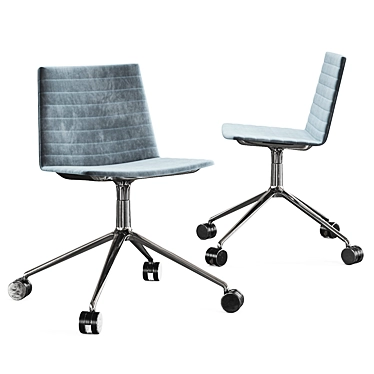 Flex Executive: Low Back Swivel Chair 3D model image 1 