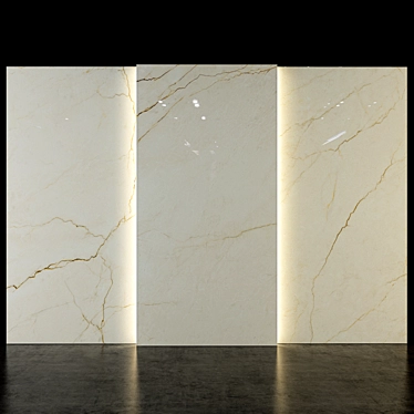 Luxury Stone Marble Set 3D model image 1 