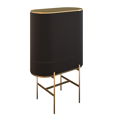 Modern Shake-Design Hege Bar 3D model image 1 