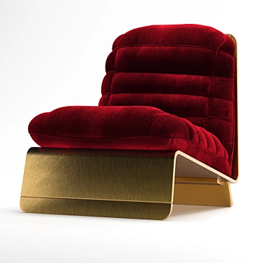 Cozy ChaiR: Luxury Comfort 3D model image 1 