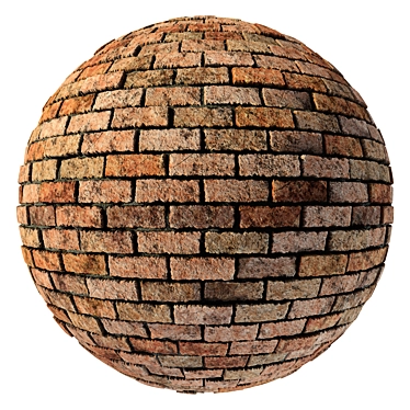 Realistic Roman Brick Texture 3D model image 1 