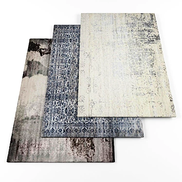 Versatile Collection of Stylish Carpets 3D model image 1 