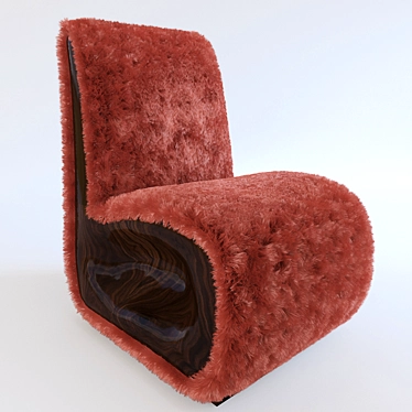 Sleek Organico Chair 3 3D model image 1 