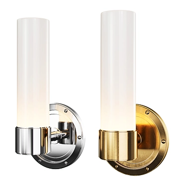 Ralph Lauren Jones Sconce: Stylish & Compact 3D model image 1 