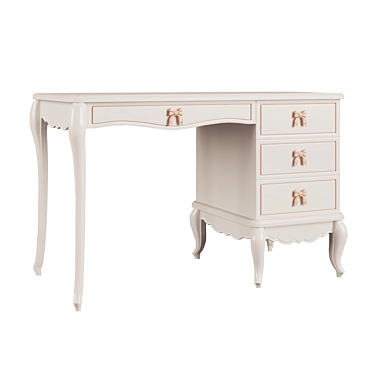 Princess Angelicroom Writing Desk: Elegant & Functional 3D model image 1 