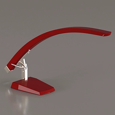 Sleek LED Desk Lamp 3D model image 1 