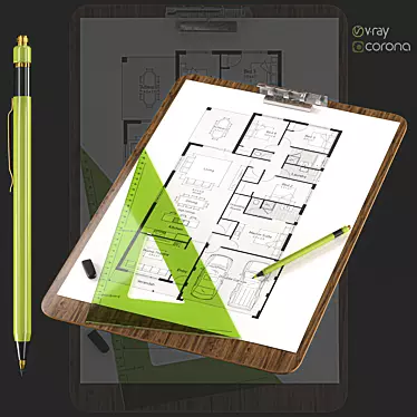 Architectural Supplies Vol. 01 - 3D Model Kit 3D model image 1 