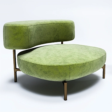 Elevate Your Comfort: ELLA Armchair 3D model image 1 