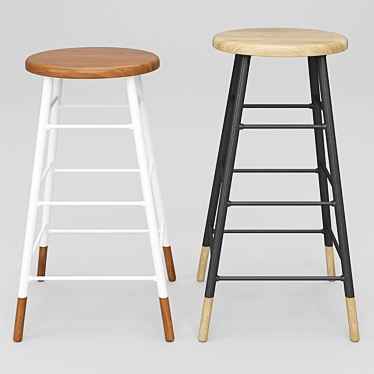 Elevate Your Space with Gordon Stools 3D model image 1 