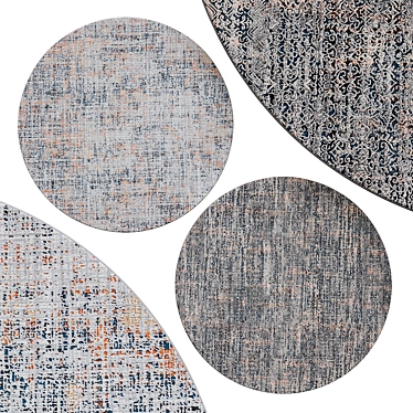 Elegant Circle Rugs | No. 082 3D model image 1 