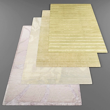 Modern Style Rug Collection 3D model image 1 