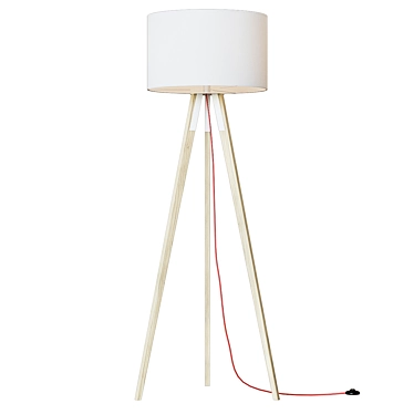 Elegant Floor Lamp "Uzagi 3D model image 1 