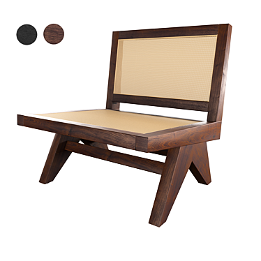 Elegant Eichholtz Romee Chair 3D model image 1 