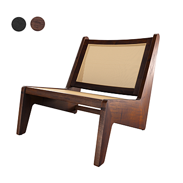 Elegant Eichholtz Aubin Chair 3D model image 1 