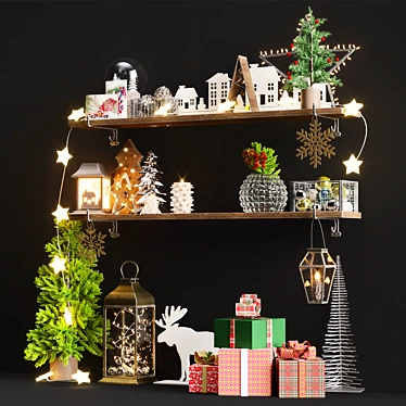 New year decorative set 1