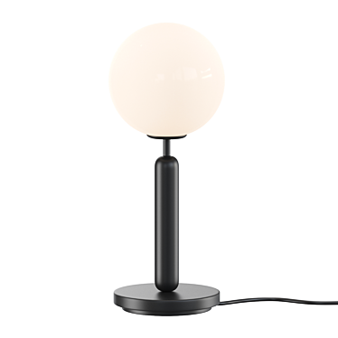 Elegant Opal Miira Table Lamp 3D model image 1 