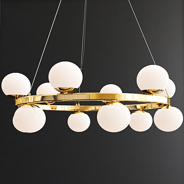 Elegant Illumination: SANNE Design Lamps 3D model image 1 
