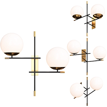 Elegant Maytoni Nostalgia Wall Light 3D model image 1 