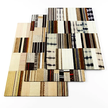 Versatile Rug Collection- 8 Textures 3D model image 1 