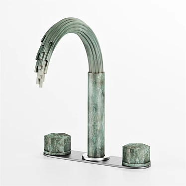 Waterfall kitchen mixer