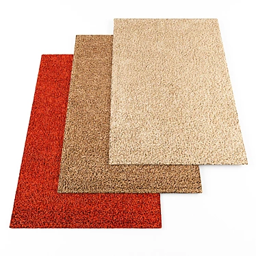 20-Piece Carpet Collection with Texture Links 3D model image 1 