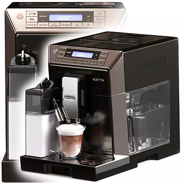 DeLonghi Eletta Cappuccino Machine 3D model image 1 