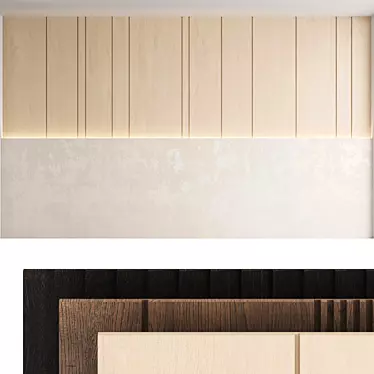 Decorative Panel Set - Premium Wall Decor 3D model image 1 